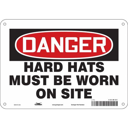 Safety Sign,personal Protection,7" H (3