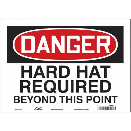 Safety Sign,personal Protection,10" H (4