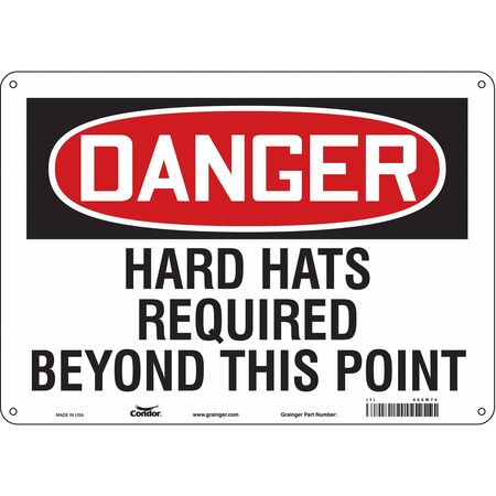 Safety Sign,personal Protection,10" H (2