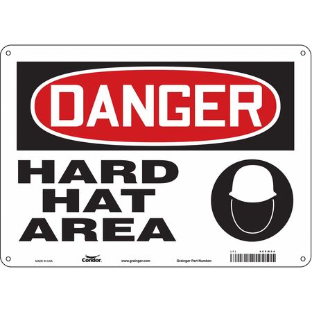 Safety Sign,personal Protection,10" H (2