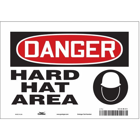 Safety Sign,personal Protection,7" H (5