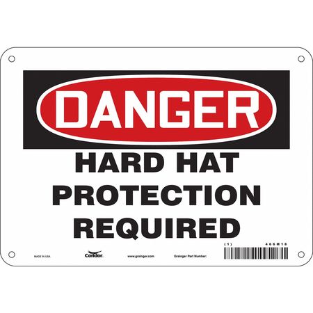 Safety Sign,personal Protection,7" H (3