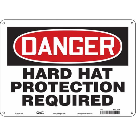 Safety Sign,personal Protection,10" H (2