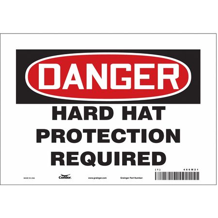 Safety Sign,personal Protection,7" H (5