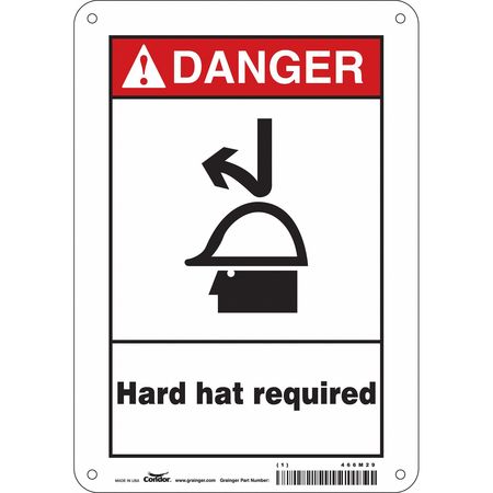 Safety Sign,personal Protection,10" H (2