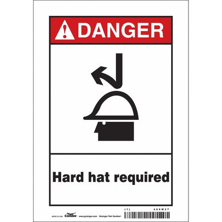 Safety Sign,personal Protection,10" H (5