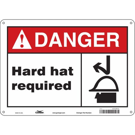 Safety Sign,personal Protection,10" H (2