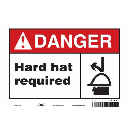 Safety Sign,personal Protection,7" H (5