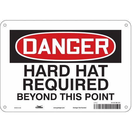 Safety Sign,personal Protection,7" H (3