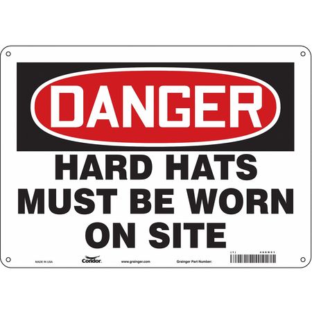 Safety Sign,personal Protection,10" H (2