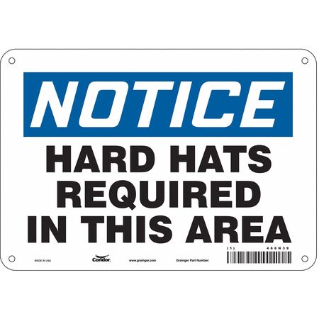 Safety Sign,personal Protection,7" H (3