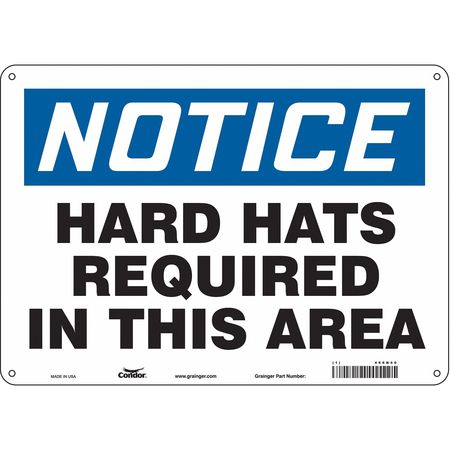 Safety Sign,personal Protection,10" H (2