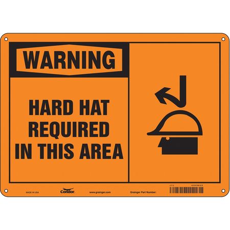 Safety Sign,personal Protection,10" H (2