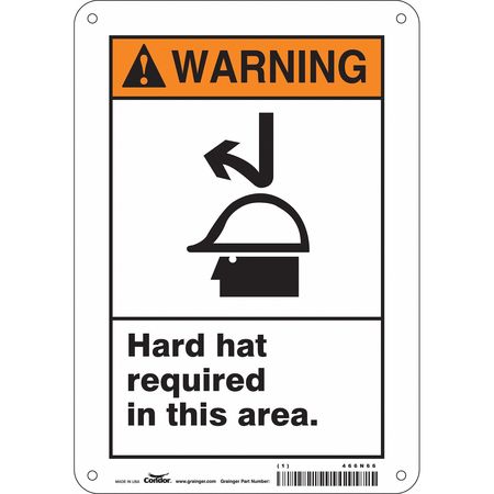 Safety Sign,personal Protection,10" H (3