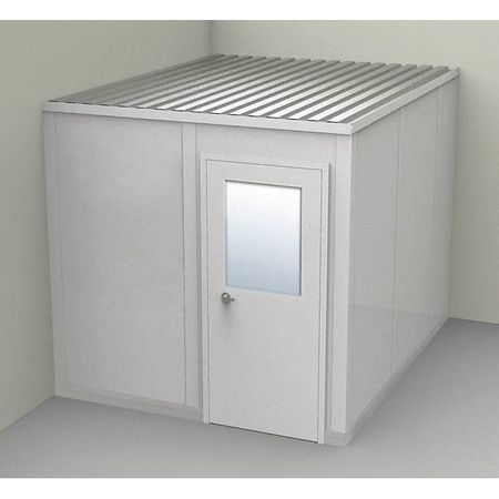 Modular In-plant Office,8 Ft. 1-1/4" D (