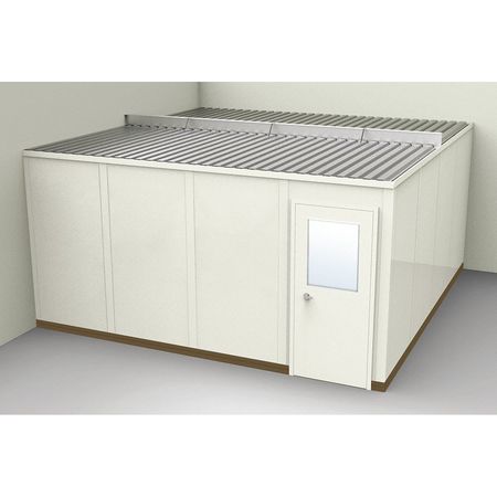 Modular In-plant Office,16 Ft. 1-1/4" D