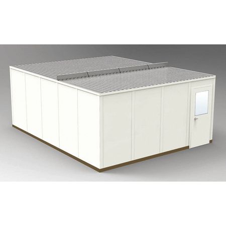 Modular In-plant Office,8 Ft. 1-1/4" D (