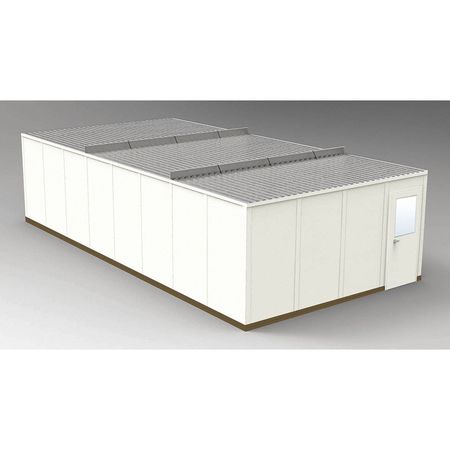 Modular In-plant Office,8 Ft. 1-1/4" D (