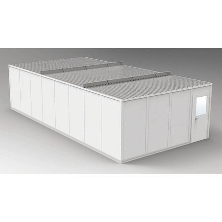 Modular In-plant Office,8 Ft. 1-1/4" D (