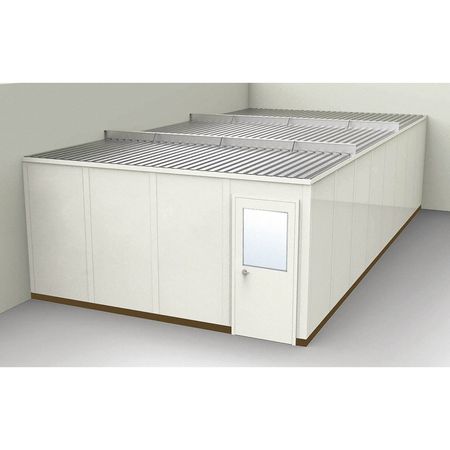 Modular In-plant Office,16 Ft. 1-1/4" D