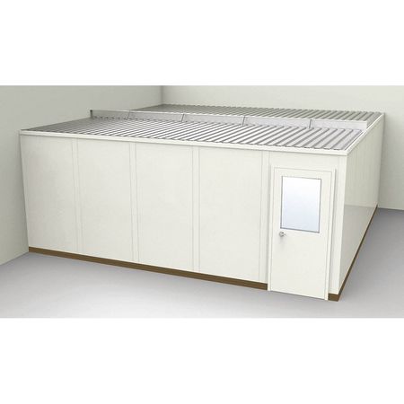 Modular In-plant Office,20 Ft. 1-1/4" D