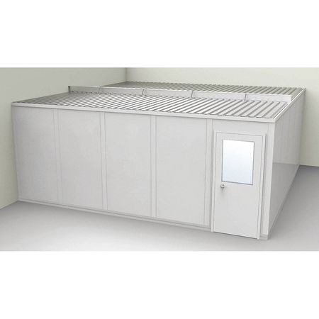 Modular In-plant Office,20 Ft. 1-1/4" D