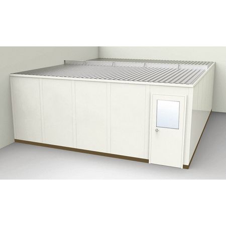 Modular In-plant Office,20 Ft. 1-1/4" D