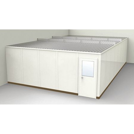 Modular In-plant Office,20 Ft. 1-1/4" D