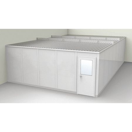 Modular In-plant Office,20 Ft. 1-1/4" D