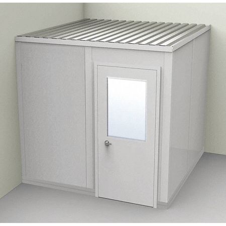 Modular In-plant Office,8 Ft. 1-1/4" D (