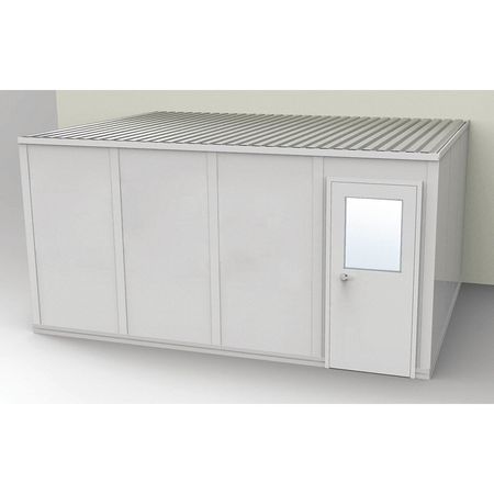 Modular In-plant Office,12 Ft. 1-1/4" D