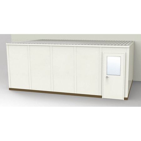 Modular In-plant Office,12 Ft. 1-1/4" D