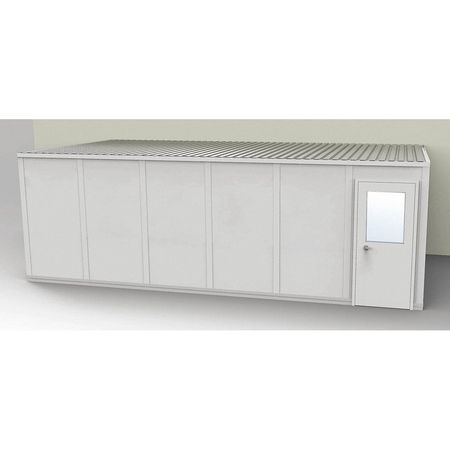 Modular In-plant Office,12 Ft. 1-1/4" D