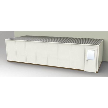 Modular In-plant Office,12 Ft. 1-1/4" D