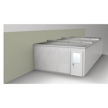 Modular In-plant Office,16 Ft. 1-1/4" D