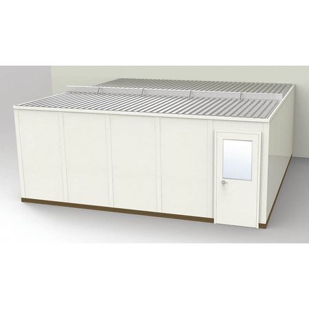 Modular In-plant Office,20 Ft. 1-1/4" D