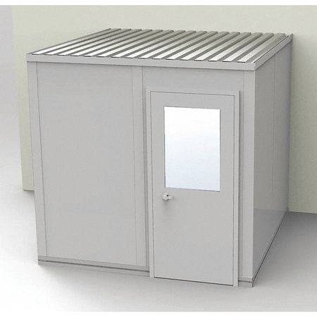 Modular In-plant Office,8 Ft. 1-1/4" D (