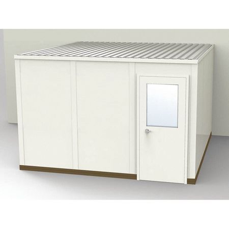 Modular In-plant Office,12 Ft. 1-1/4" D