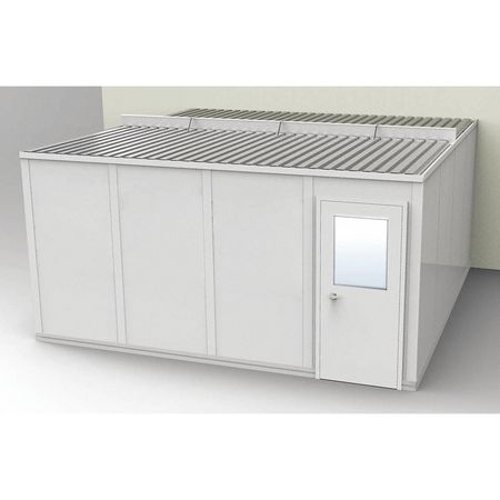 Modular In-plant Office,16 Ft. 1-1/4" D