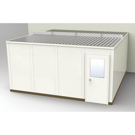 Modular In-plant Office,16 Ft. 1-1/4" D