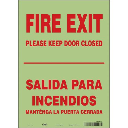 Sign, Please Keep Door Closed (1 Units I