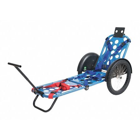 Stretcher,28" L,20" H,blue (1 Units In E