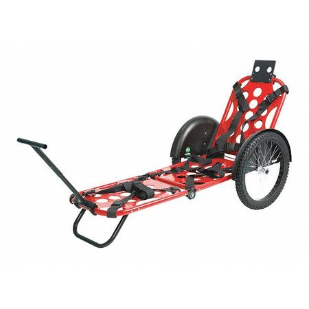 Stretcher,28" L,20" H,red (1 Units In Ea