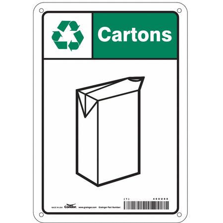 Safety Sign,7" Wx10" H,0.055" Thickness