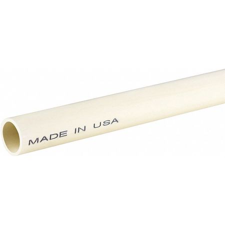 Pipe,3/4" Sz,white,cpvc,sdr 11 Schedule