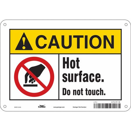 Danger Sign,10" W X 7" H,0.055" Thick (3