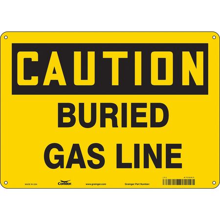 Chemical Sign,14" W,10" H,0.055" Thick (