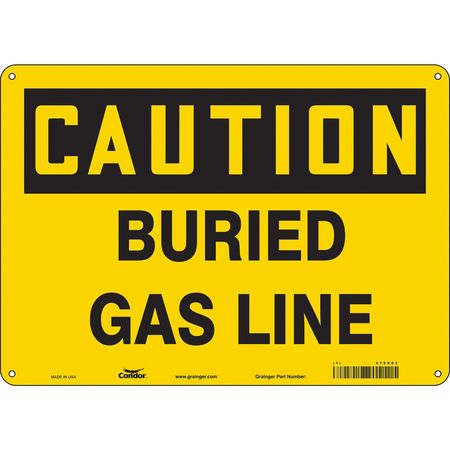 Chemical Sign,14" W,10" H,0.004" Thick (