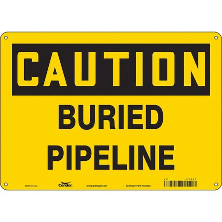 Chemical Sign,14" W,10" H,0.055" Thick (