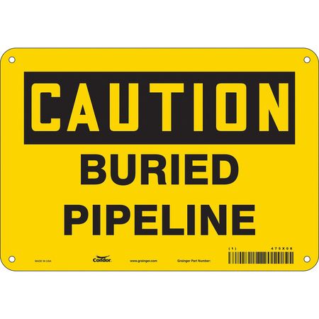 Chemical Sign,10"w,7" H,0.004" Thickness